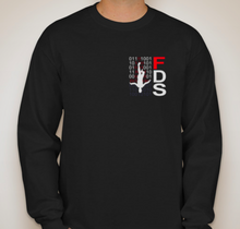 FDS Long-Sleeve Black T-Shirt